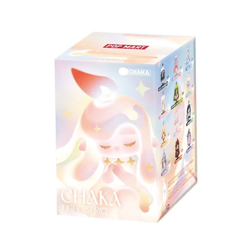 POP MART CHAKA Light Sprite Series Mystery Box 1PC/12PCS POPMART Blind Box Action Figure Cute Toy