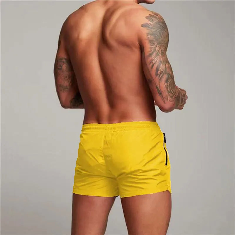 2025 New Mens Swimsuit Sexy Swimwear Men Swimming Shorts Men Briefs Beach Shorts Sports Suits Surf Board Shorts Men Swim Trunks