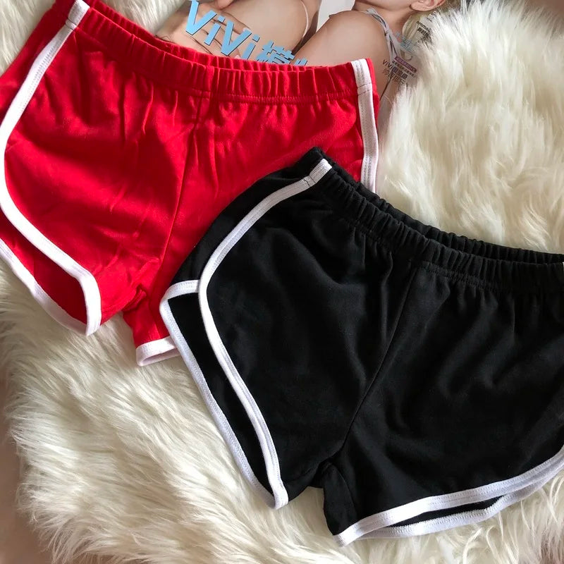 Women's Stretch Waist Casual Shorts, High Waist Shorts, Harajuku Beach Sexy Short Women's Clothing, Summer 2023