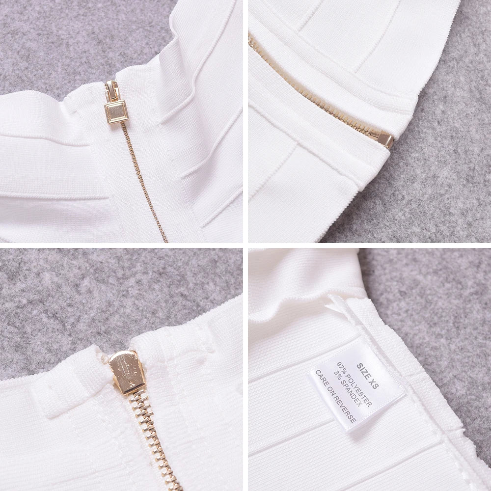 WillBeNice Quality Office Lady Fishtail White Bandage Crop Tops Tank Women Black Elastic Vest Luxury Sleeveless Bodyocn Camis
