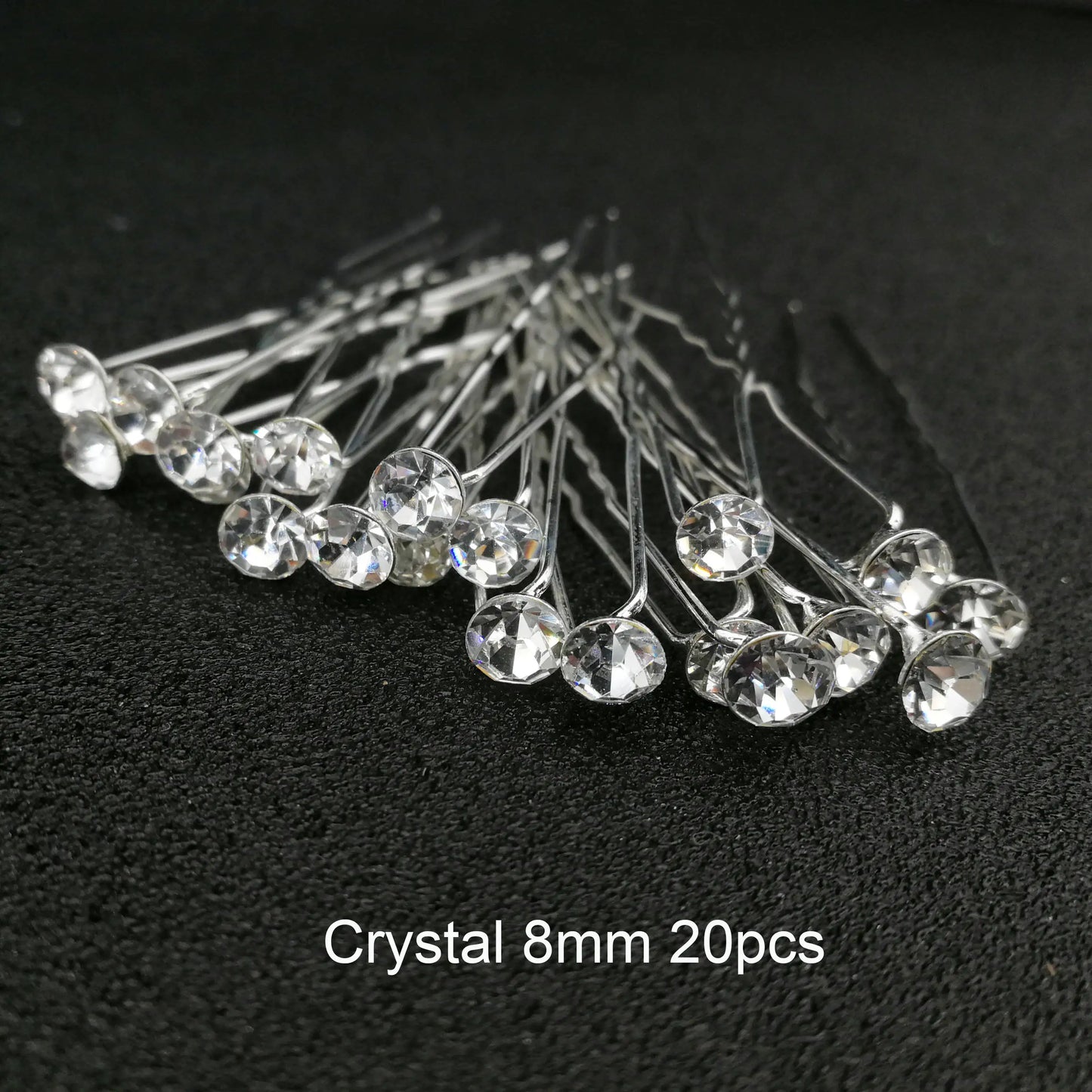 Bridal Wedding Hair Accessories Rhinestone Hair Pins Forks for Women Pearl Hairpins Bride Headpiece Party Jewelry Gift Dropship