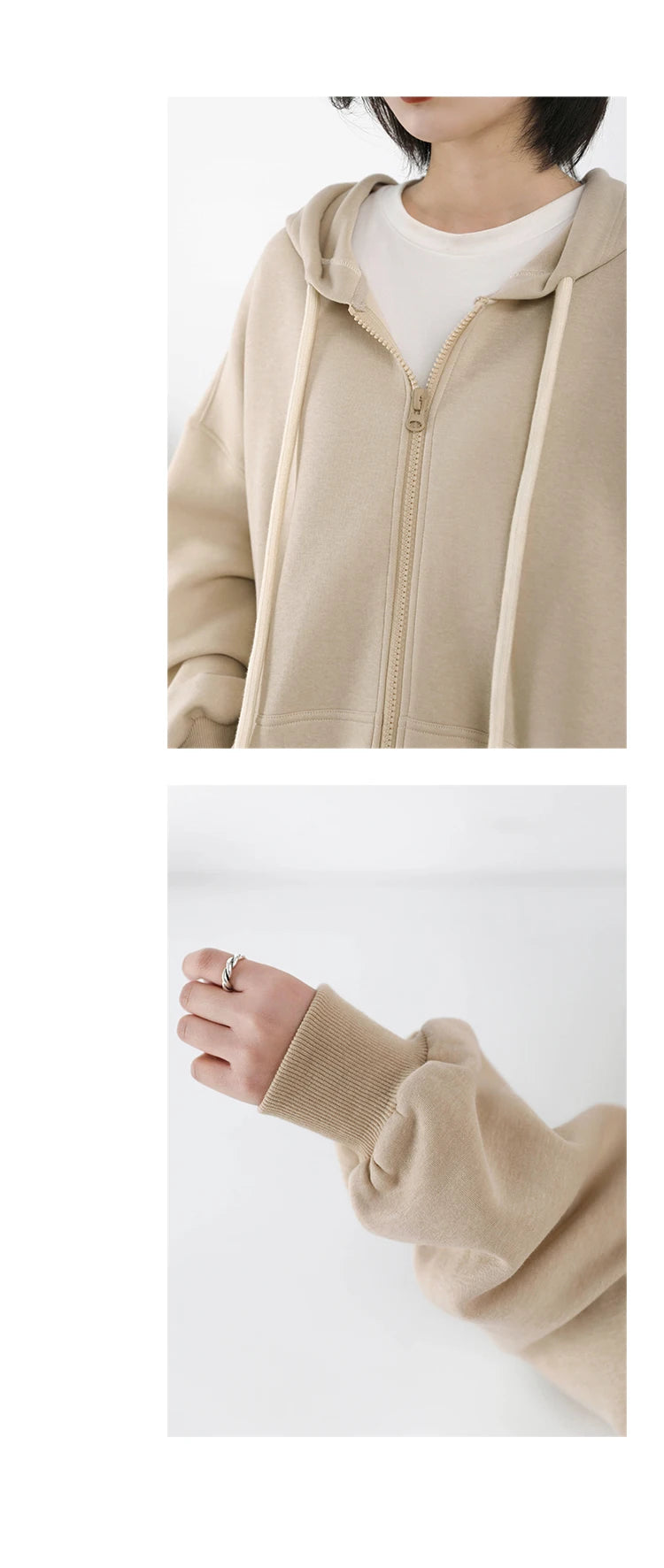 CHIC VEN Women's Hoodies Sweatshirts Casual Loose Sports Women Jackets Streetwear Female Coat Fashion Tops Spring Autumn 2022
