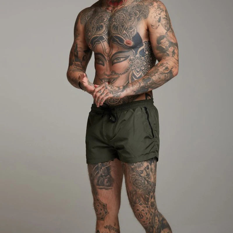 2025 New Mens Swimsuit Sexy Swimwear Men Swimming Shorts Men Briefs Beach Shorts Sports Suits Surf Board Shorts Men Swim Trunks