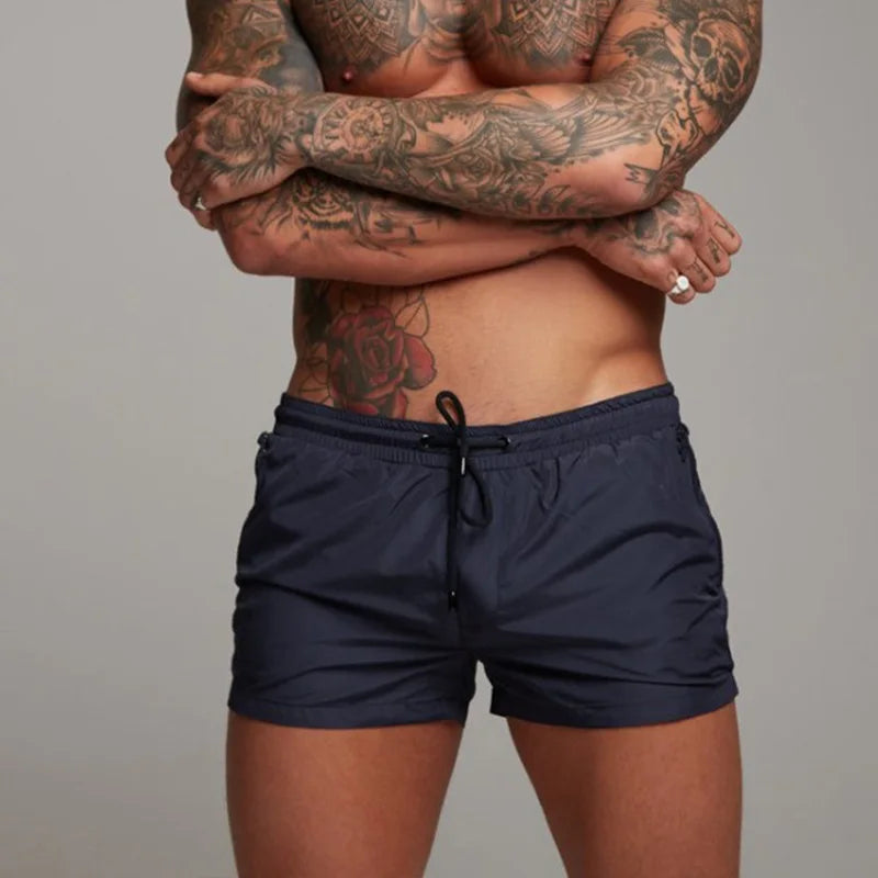 2025 New Mens Swimsuit Sexy Swimwear Men Swimming Shorts Men Briefs Beach Shorts Sports Suits Surf Board Shorts Men Swim Trunks