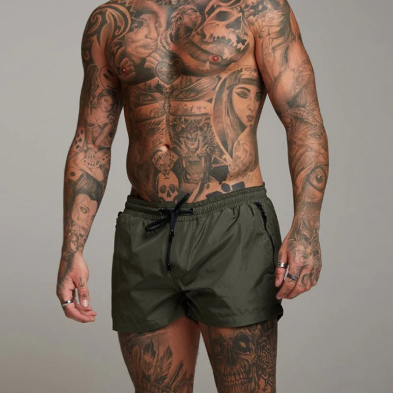 2025 New Mens Swimsuit Sexy Swimwear Men Swimming Shorts Men Briefs Beach Shorts Sports Suits Surf Board Shorts Men Swim Trunks