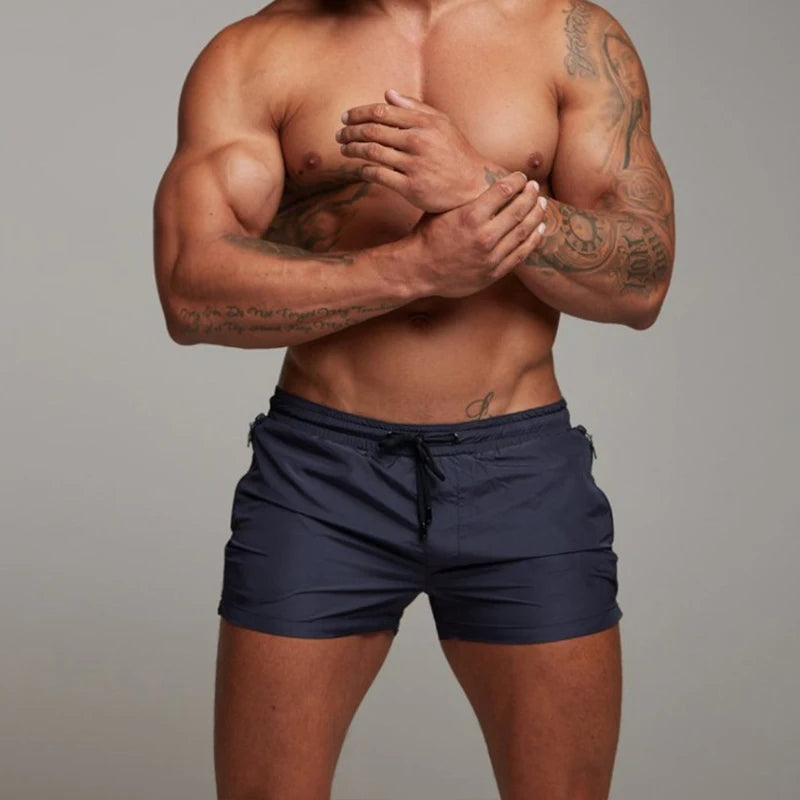 2025 New Mens Swimsuit Sexy Swimwear Men Swimming Shorts Men Briefs Beach Shorts Sports Suits Surf Board Shorts Men Swim Trunks