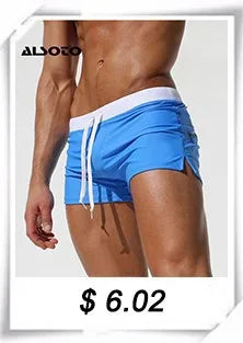 2025 New Mens Swimsuit Sexy Swimwear Men Swimming Shorts Men Briefs Beach Shorts Sports Suits Surf Board Shorts Men Swim Trunks