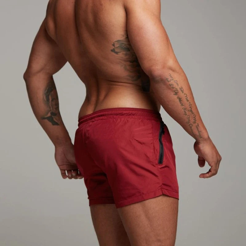 2025 New Mens Swimsuit Sexy Swimwear Men Swimming Shorts Men Briefs Beach Shorts Sports Suits Surf Board Shorts Men Swim Trunks