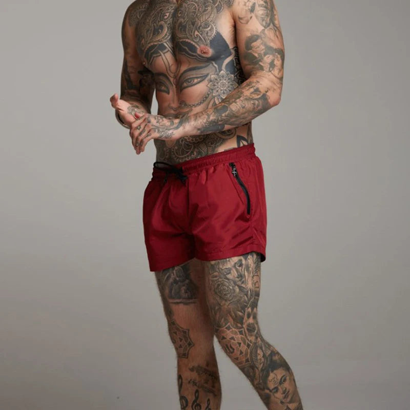 2025 New Mens Swimsuit Sexy Swimwear Men Swimming Shorts Men Briefs Beach Shorts Sports Suits Surf Board Shorts Men Swim Trunks