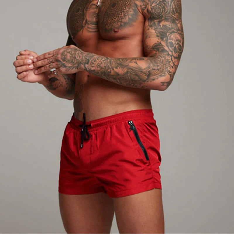 2025 New Mens Swimsuit Sexy Swimwear Men Swimming Shorts Men Briefs Beach Shorts Sports Suits Surf Board Shorts Men Swim Trunks