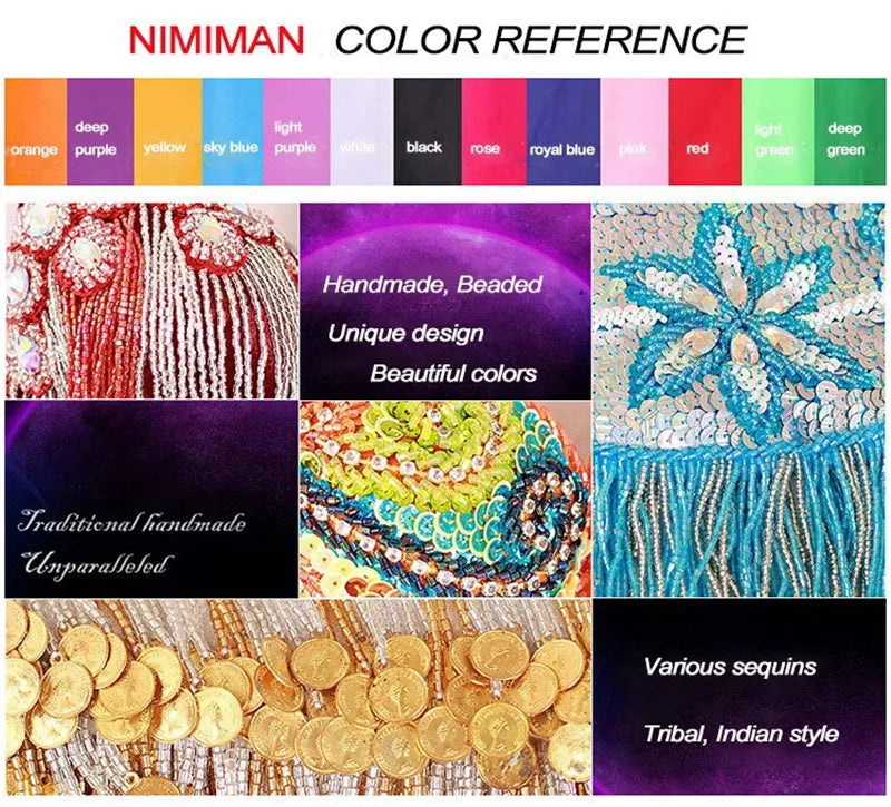 New Style Top Selling Belly Dance Waist Chain Hip Scarf Bellydance Coins Belt Dancing Waist Belt Dancer's Accessories