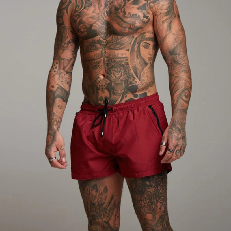 2025 New Mens Swimsuit Sexy Swimwear Men Swimming Shorts Men Briefs Beach Shorts Sports Suits Surf Board Shorts Men Swim Trunks