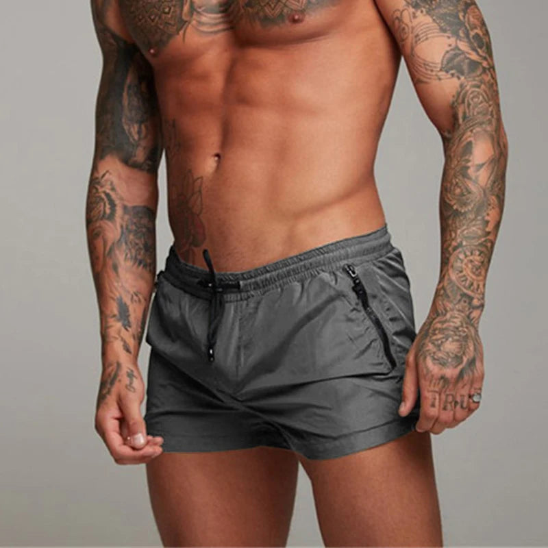 2025 New Mens Swimsuit Sexy Swimwear Men Swimming Shorts Men Briefs Beach Shorts Sports Suits Surf Board Shorts Men Swim Trunks