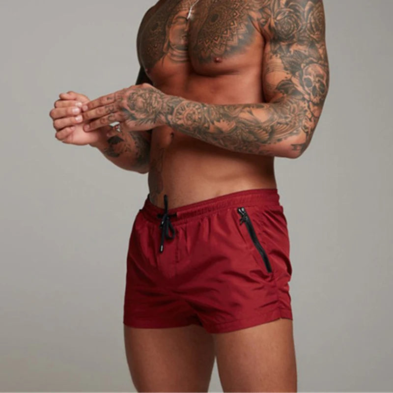 2025 New Mens Swimsuit Sexy Swimwear Men Swimming Shorts Men Briefs Beach Shorts Sports Suits Surf Board Shorts Men Swim Trunks