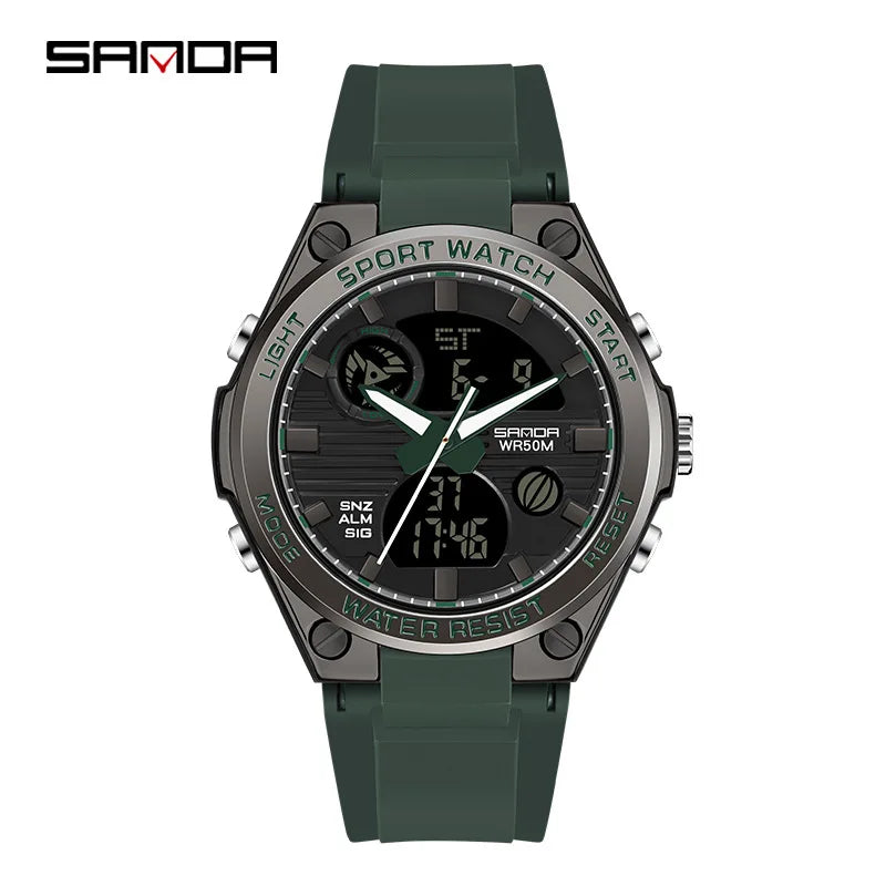 Luxury Rose Gold Women Men Digital Watches Fashion Stainless Steel LED Electronic Wristwatch Waterproof Sports watch