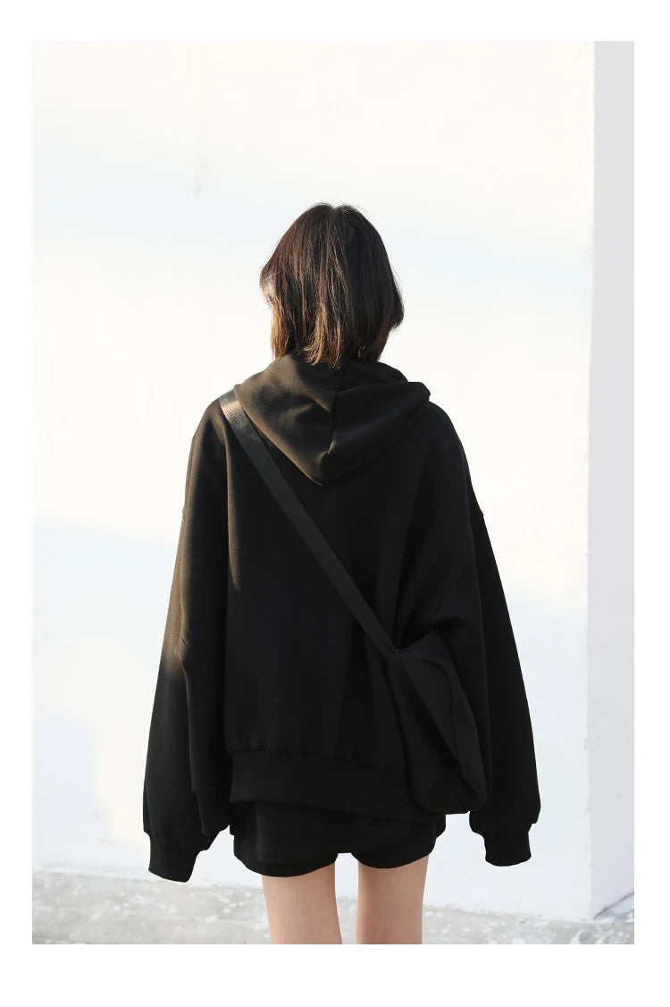 CHIC VEN Women's Hoodies Sweatshirts Casual Loose Sports Women Jackets Streetwear Female Coat Fashion Tops Spring Autumn 2022