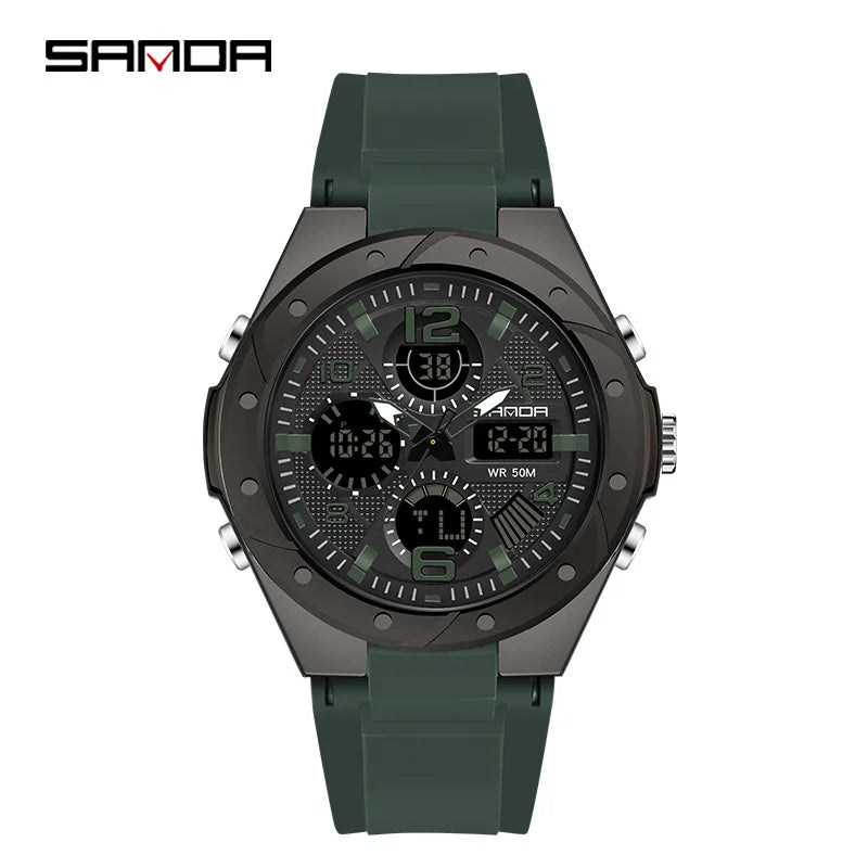 Luxury Rose Gold Women Men Digital Watches Fashion Stainless Steel LED Electronic Wristwatch Waterproof Sports watch