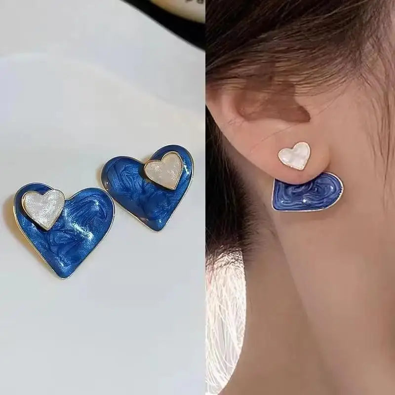 925 Silver Needle Hollow Crystal Swan Earrings For Women Korean Jewelry 2025 Trending New Luxury Animal Pearl Stud Earrings Gift