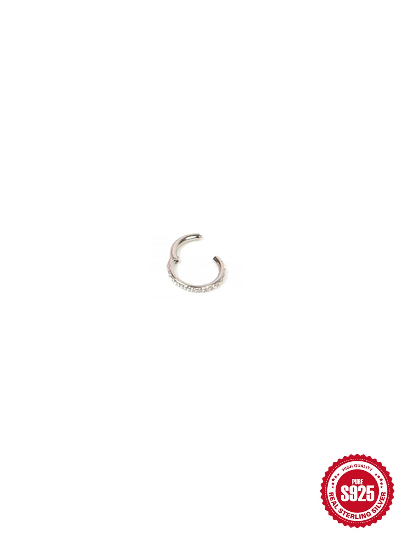Aide 925 Sterling Silver 1pc Geometry Multi Piercing Stud Earrings For Women K Gold Simple Elegant Tassel Jewelry Gift Pendiente