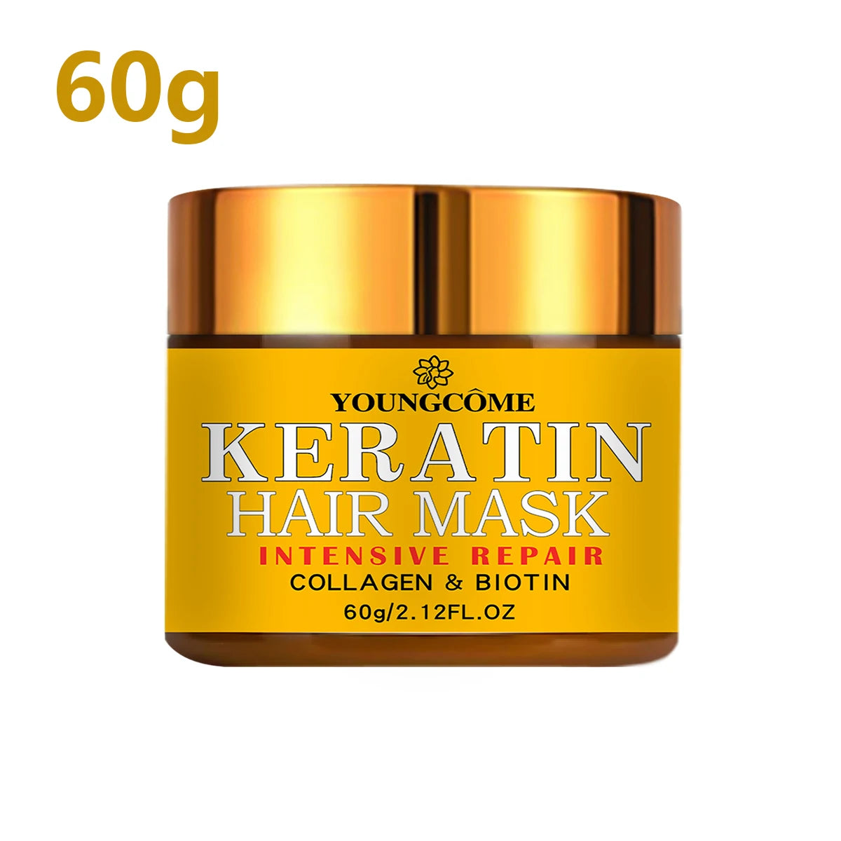 ヘアリペア ヘアマスク ビオチン コラーゲン ケラチン トリートメント ヘアコンディショナー ヘアエッセンシャルオイル 乾燥・ダメージヘアに栄養を与える