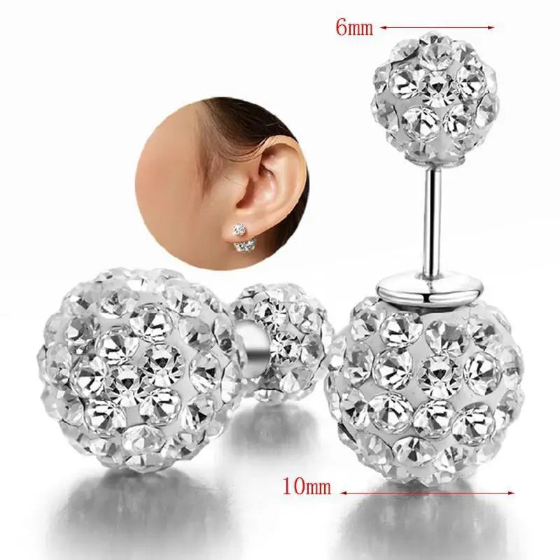 Natural Stone Stud Earrings For Women Silver Color Plated Earing Oorbellen Earings brinco Jewelry Gift earring Wholesale 2025