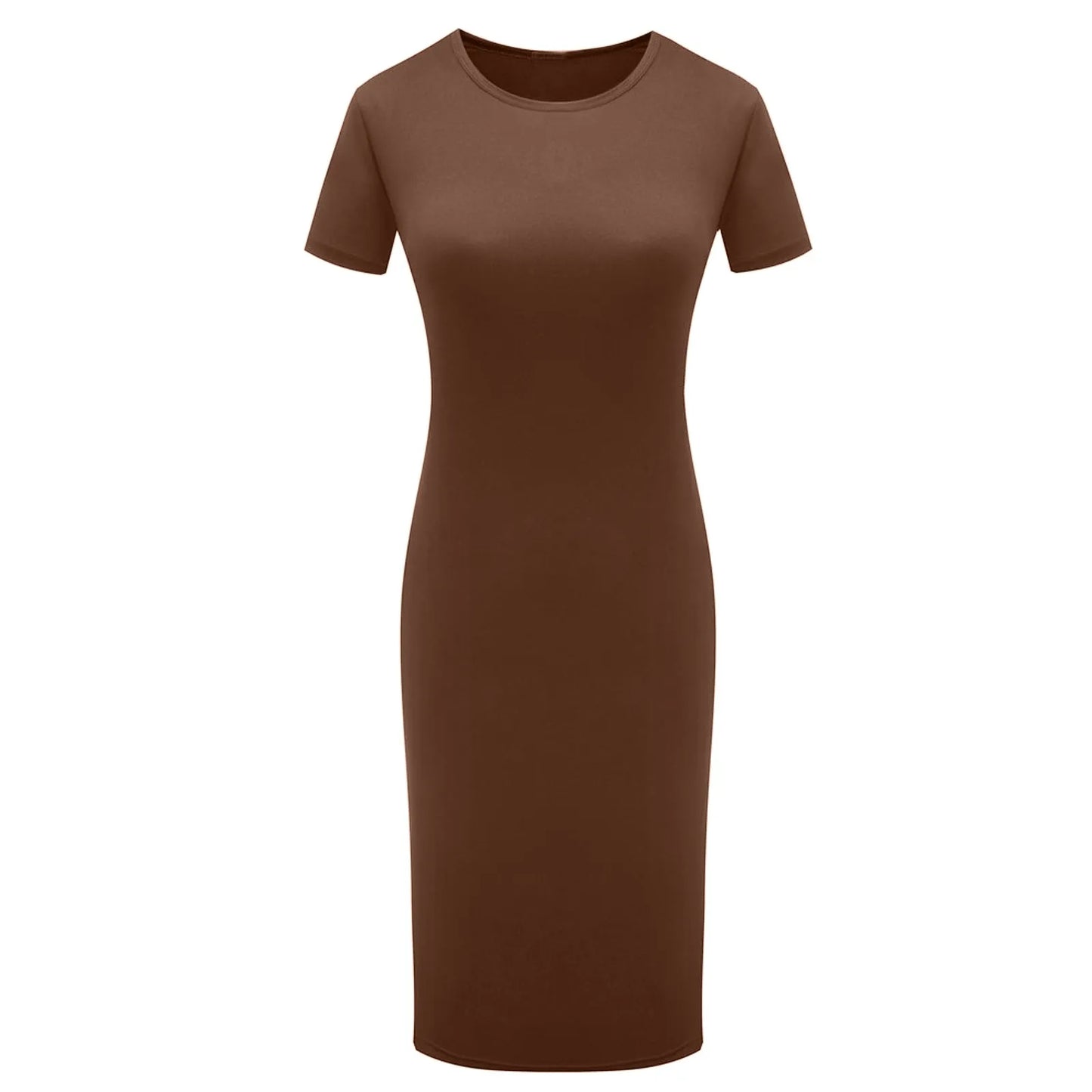 Summer Dress High Stretch Tank Robe Solid Short Sleeve Casual Slim Long Pencil Dress Women Sexy Maxi Dress Elegant Thin Vestido