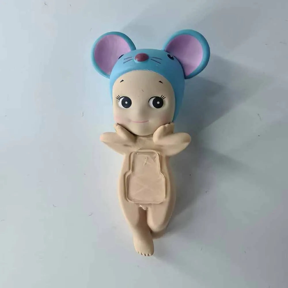 ホットな高品質ソニーエンジェルヒッパーミニフィギュア動物シリーズブラインドボックスPVCおもちゃファンデスクトップ電話車の装飾人形ギフト
