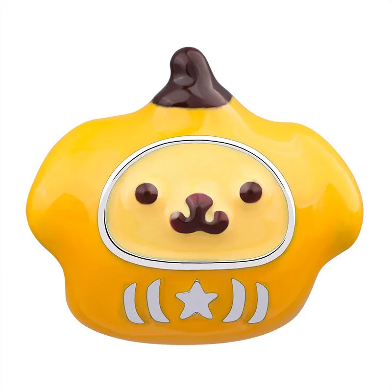 サンリオ ハローキティ メロディー 可愛い カートゥーン ドリップオイルビーズ オリジナル パンダラ ブレスレットに合う カラフル DIY ジュエリー アクセサリー