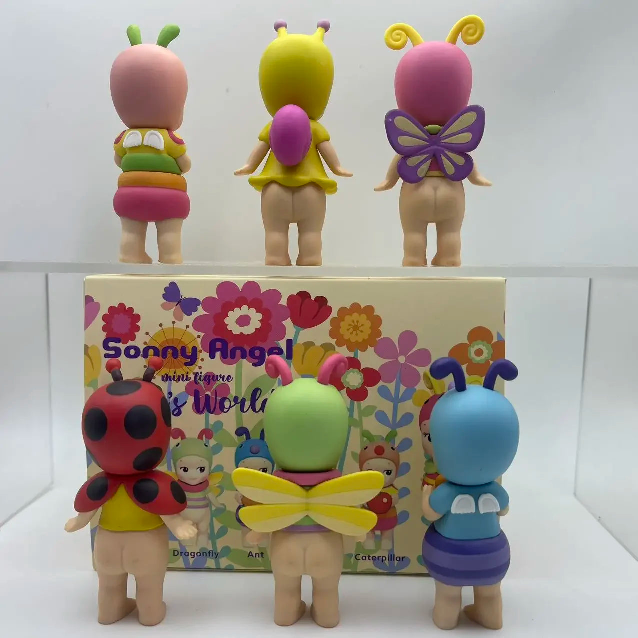 ソニーエンジェル ブラインドボックス ミニフィギュア バグズワールド限定シリーズ アニメフィギュア かわいい人形 子供用 クリスマス 誕生日 ギフト 6個