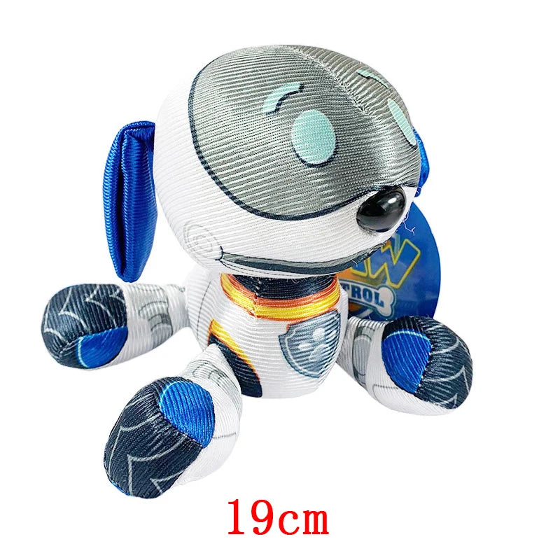 Paw Patrol Plush Toy Action Figure Ryder Marshal Zuma Everest Cartoon Model Two postures Plush Toy Children's Birthday Party Gif