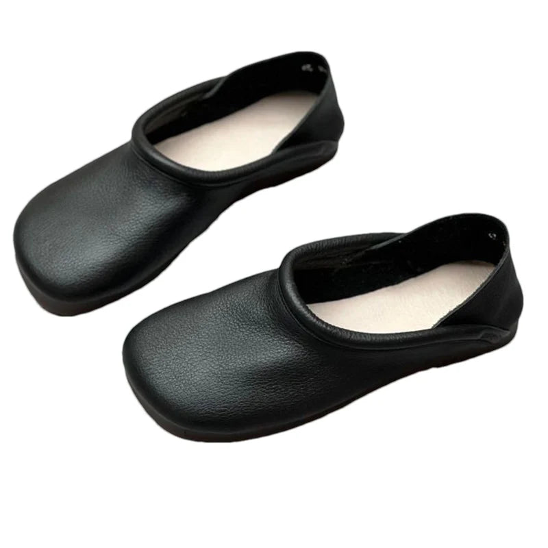 Flats Women Loafers Shoes Designer Leather Casual Shoes Autumn Soft Oxford Shoes 2024 New Trend Walking Cozy Chaussures Femme