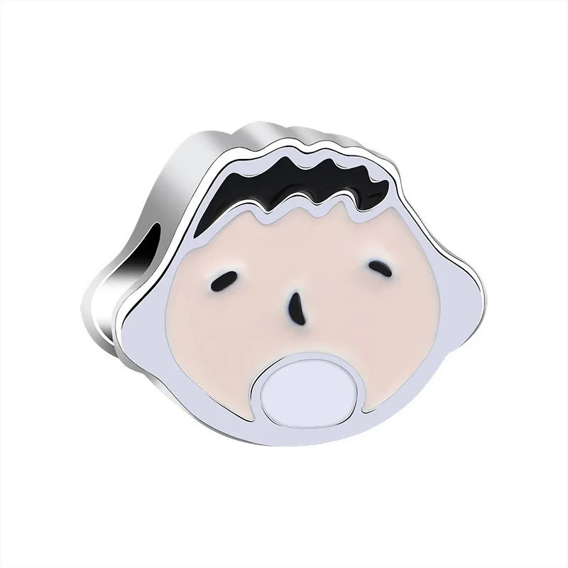 Sanrio Hello Kitty Melody Charming Cartoon Dripping Oil Beads Fit Original Pandora Bracelets Colorful DIY Jewelry Accessories