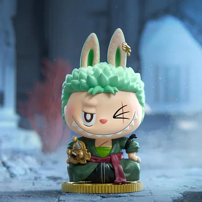 POP MART LABUBU THE MONSTERS x One Piece Series Blind Box Toys Mystery Box Mistery Action Figure Surprise Model Birthday Gift