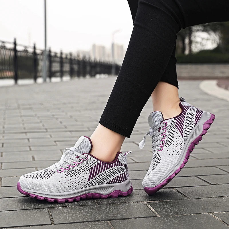 women shoes,sneakers for women,women's summer sneakers,White Breathable Non-slip Sports Casual Shoes,free shippiing shoes