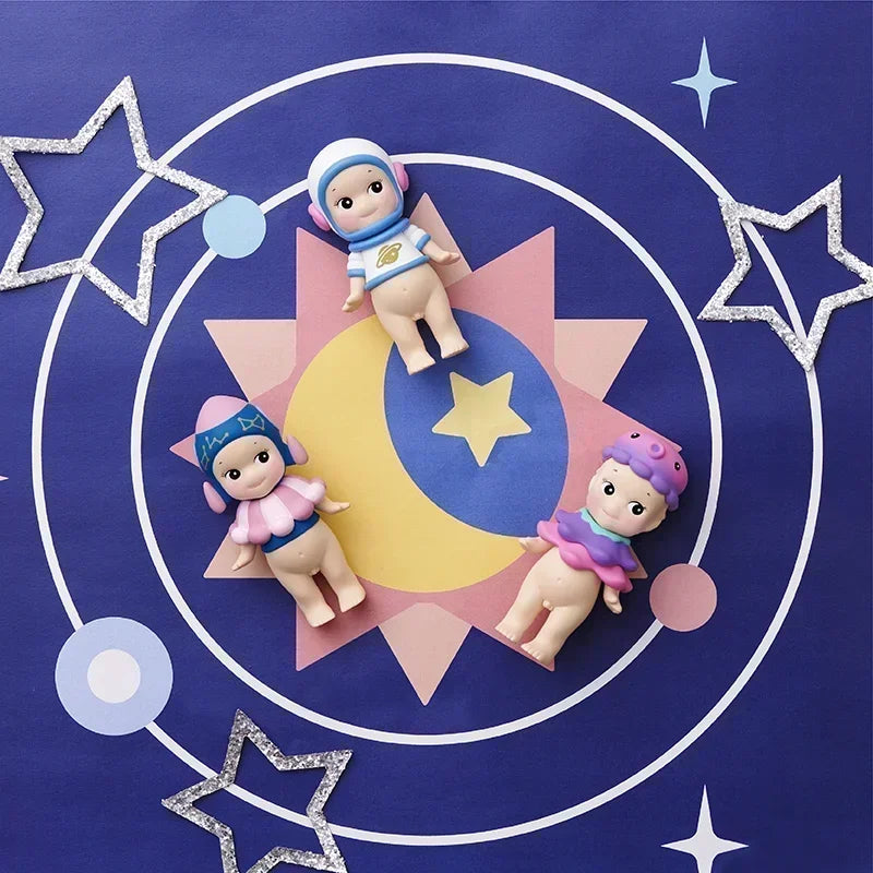 Angel Space Adventure Space Series Blind Box Toys Doll Cute Anime Action Figure Ornaments Christmas Gifts Desktop Home