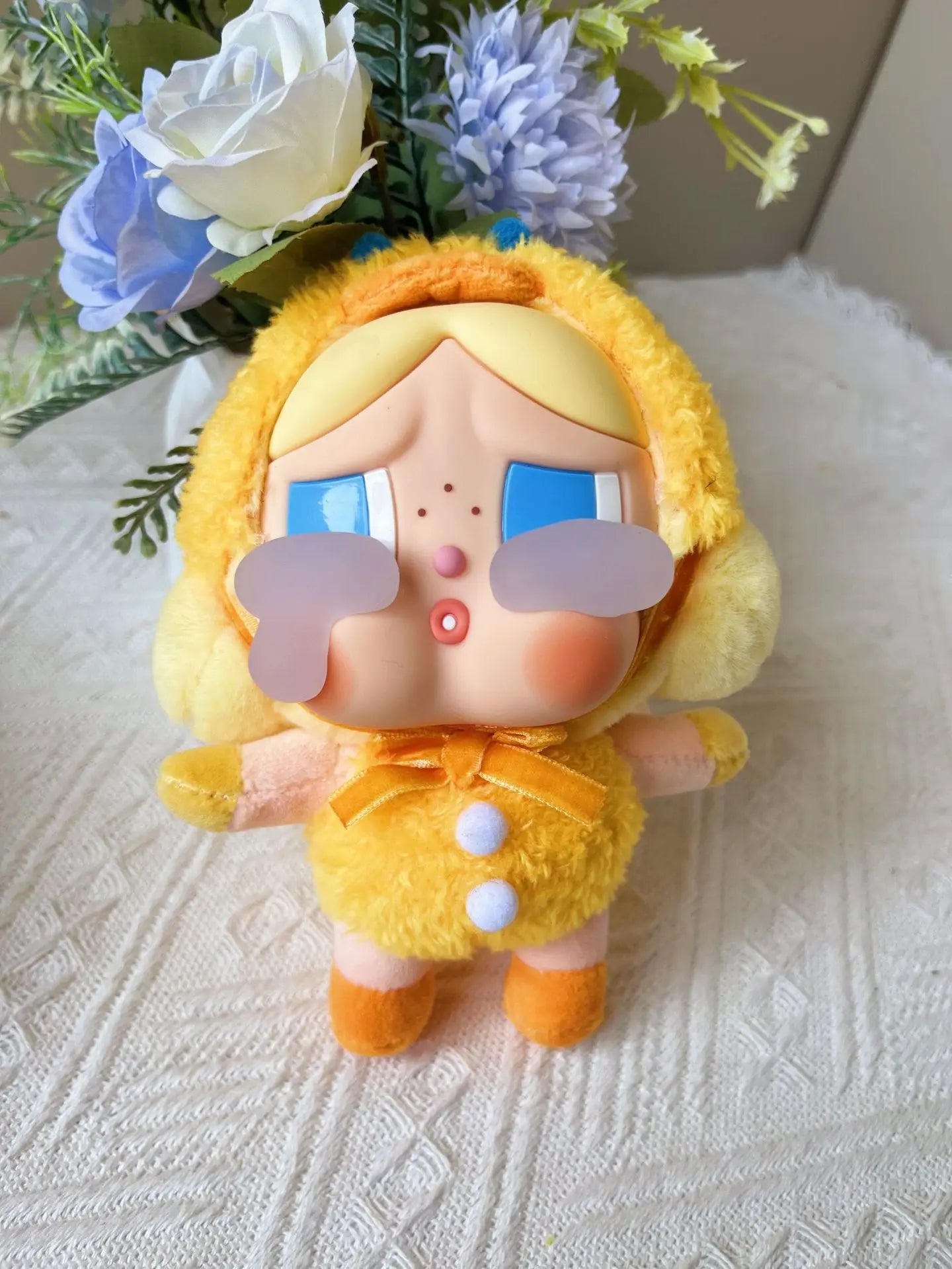Crybaby Crying Again Series Vinyl Blind Box Toy Kawaii Anime Doll Model Series Desktop Decoration Keychain Replica