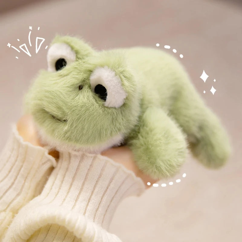 Animals Plush Toys Cute Frog/Duck/Cow/Horse Dolls Soft Birthday Gift For Girls And Children Accompany Appease Stuffed Dolls