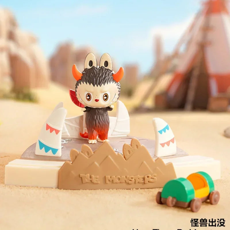 POP MART LABUBU THE MONSTERS Play Games Together Series Scene Blind Box Guess Bag Mystery Box Toys Doll Anime Figure Ornaments