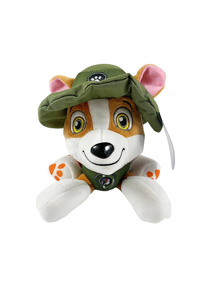 Paw Patrol Plush Toy Action Figure Ryder Marshal Zuma Everest Cartoon Model Two postures Plush Toy Children's Birthday Party Gif