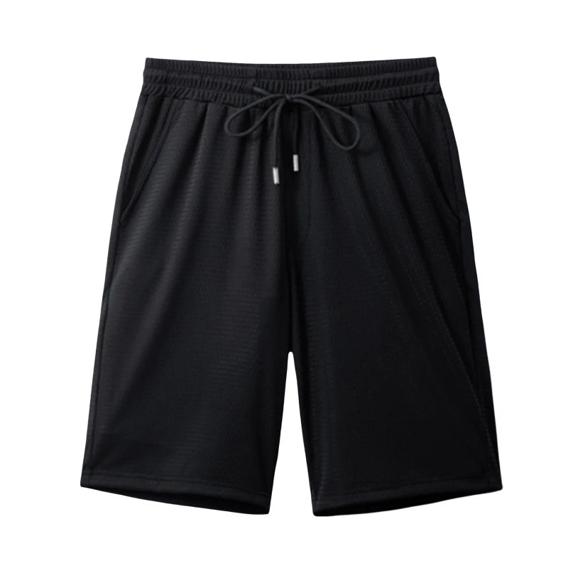 Summer Breathable Men Mesh Shorts Gym Bodybuilding Casual Loose Shorts Joggers Outdoor Fitness Beach Short Pants Sweatpant L-4XL
