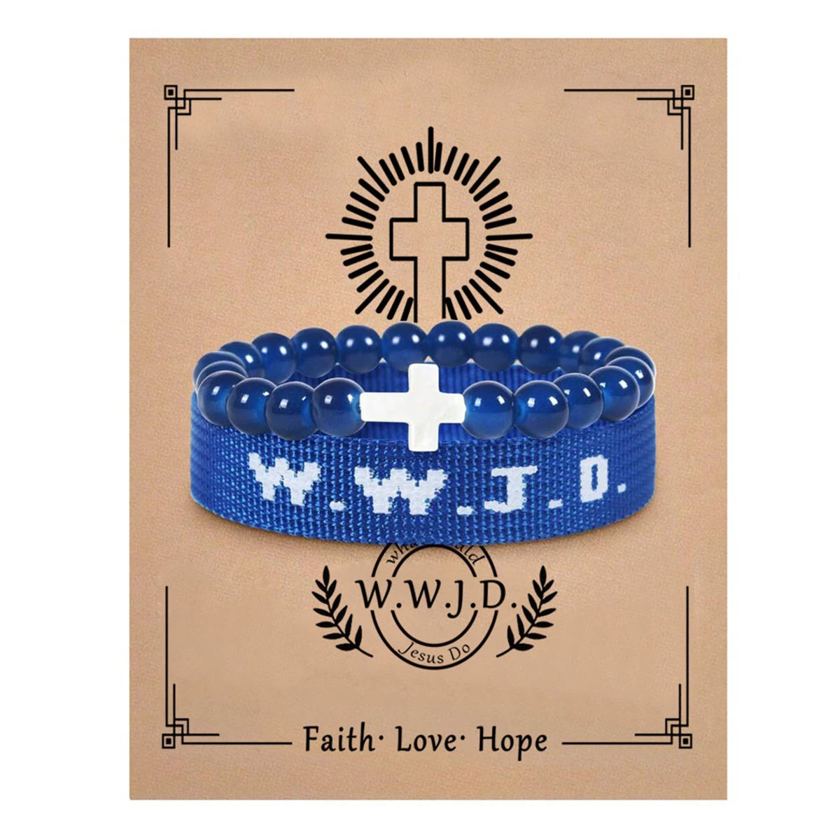 Harong WWJD Adjustable Colorful Bracelets What Wound Jesus Do Bracelets Inspirational Christian Jewelry Gifts for Women Men