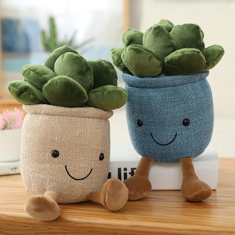 25cm シミュレーション 漫画 プラントポットシリーズ ぬいぐるみ 多肉植物 チューリップ ユリ ぬいぐるみ おもちゃ ホームデコレーション リビングルーム 寝室 女の子へのギフト