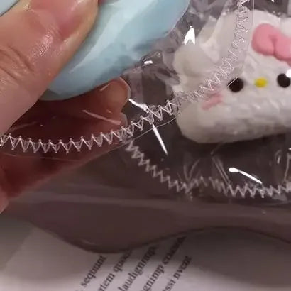 Sanrio HelloKitty Squeeze Toy Pendant Antistress Ruduce Stress Pinching Kuromi Mymelody Soft Relief Relax Toys Cartoon Ornament