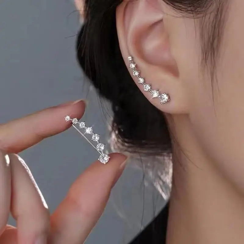 925 Silver Needle Korean Vintage Brown Pearl Earrings For Women Jewelry 2025 Trending New Luxury Women's Red Ball Earrings gifts