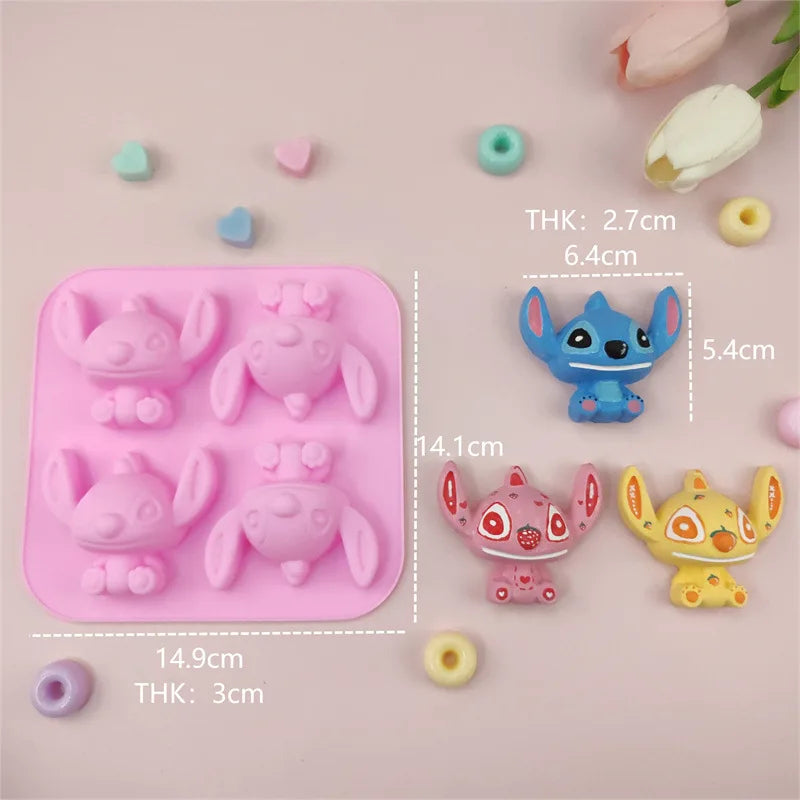 Sanrio Pompom Purin Silicone Cake Molds Hello Kitty Kawaii Anime Baking Tools 3D Bread Pastry Mould Chocolate Mould Diy Tool Toy