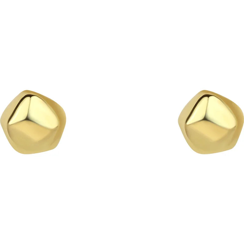 925 Silver Stud Earrings Women Style Cute Sweet Jewelry Accessories Simple Fashion Jewelry Accessories