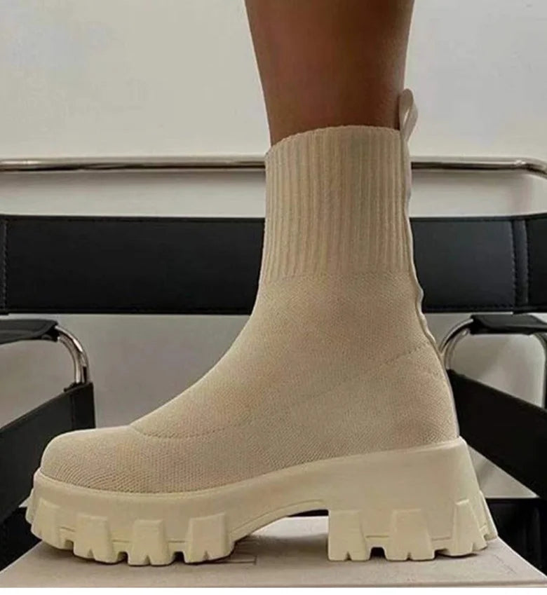 Women's Sneaker Fashion Platform Sneakers For Women's Sports Shoes With Heels Casual Zapatillas Mujer White Shoes Woman Footwear