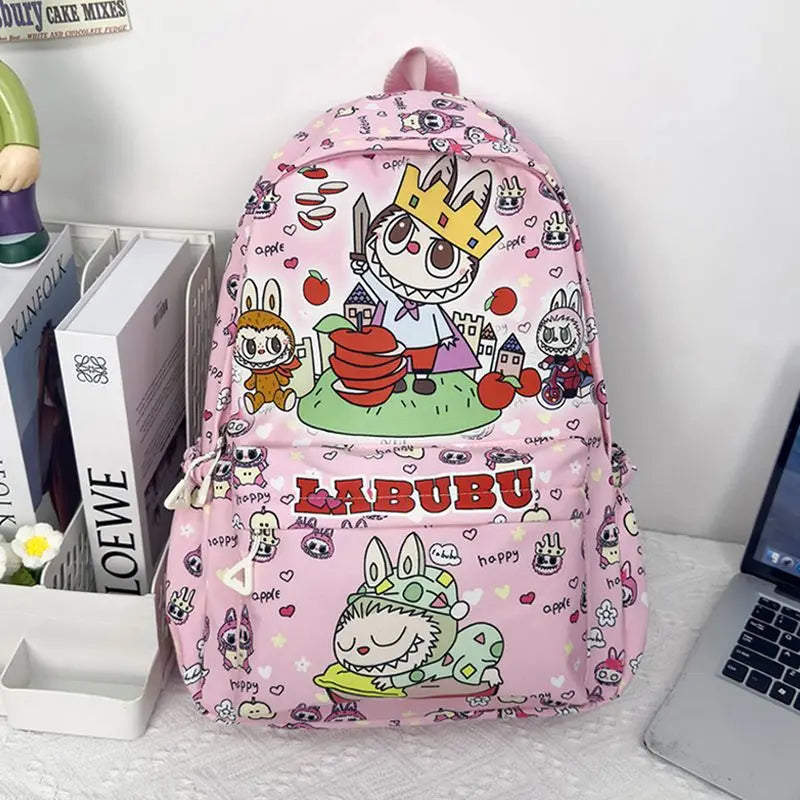 New Cartoon Kids Backpack Large Capacity Cute School Bag for Kindergarten Children