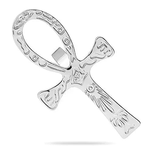 10x5cm Vintage Egyptian Life Big Ankh Cross Pendant Long Chain Necklace Fashion Jewelry Men and Women Accessories Dropshipping
