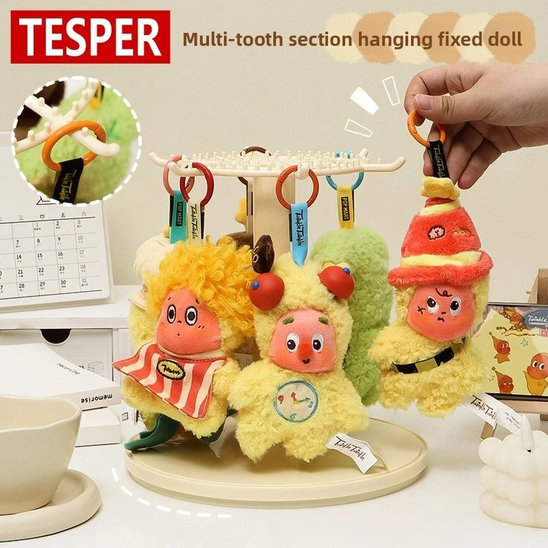 POP MART 360 ° Rotary Storage Box LABUBU Vinyl Blind Box Macaron Figure Box